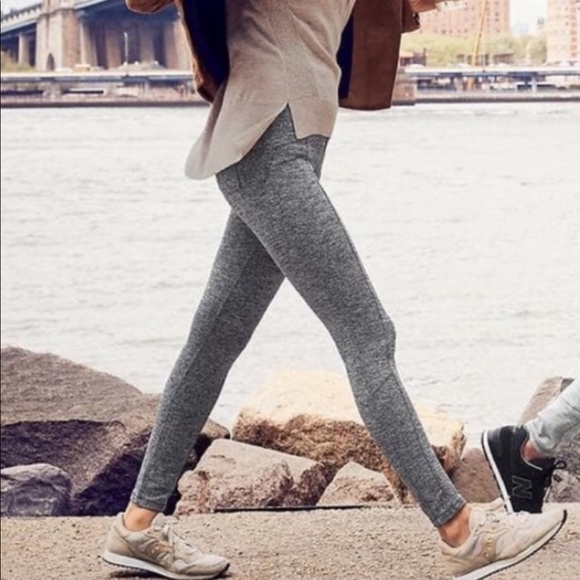 Athleta Herringbone Metro High Waisted Leggings gray size XS - Picture 1 of 15